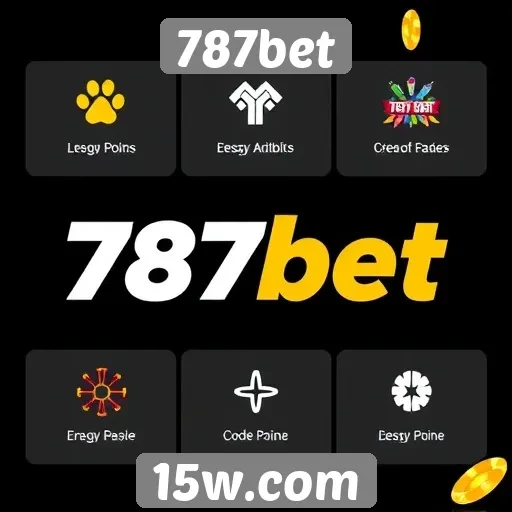 Características principais do site de jogos 787bet